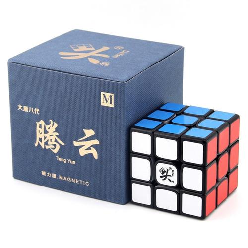 大雁腾云m磁力三阶魔方 专业竞速比赛磁力3阶 智力魔方 批发